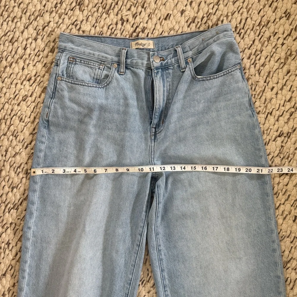 Madewell wide leg jeans 100% cotton